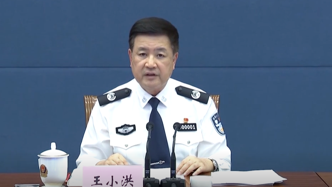 王小洪会见国际刑警组织主席