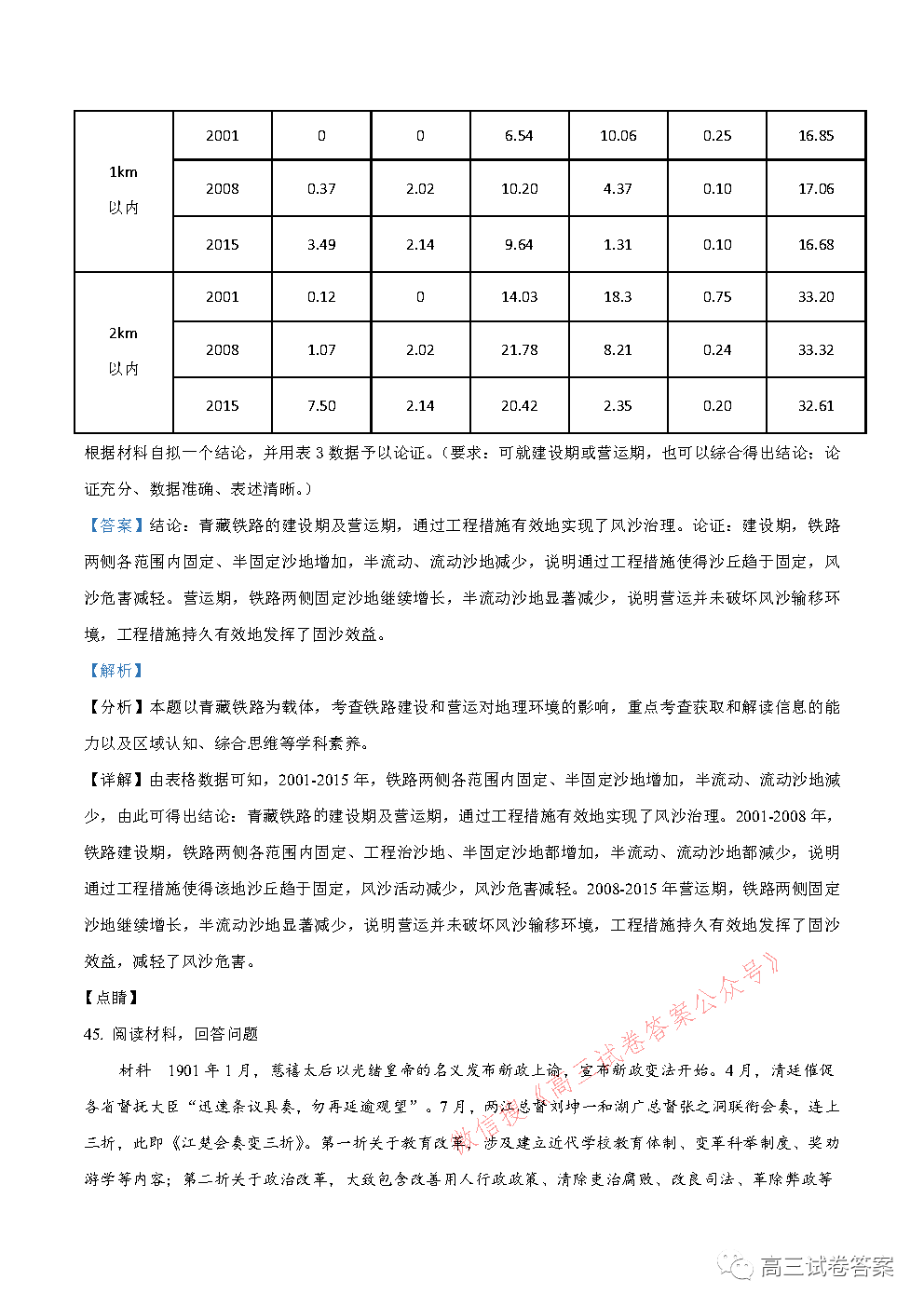 高考真题解析及答案回顾，2021年高考回顾文章