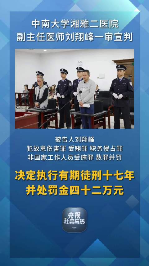 刘翔峰宣判结果及其后续影响分析