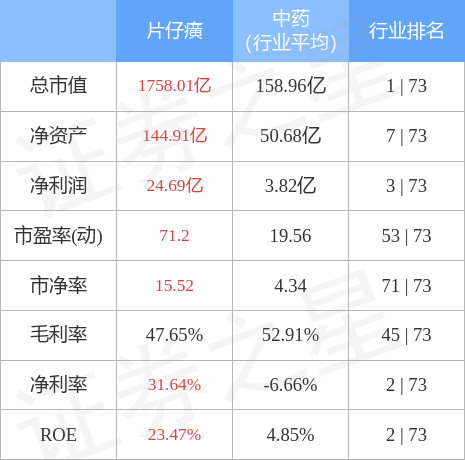 片仔癀股票投资价值深度解析